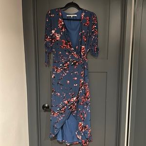 Floral Wrap Dress